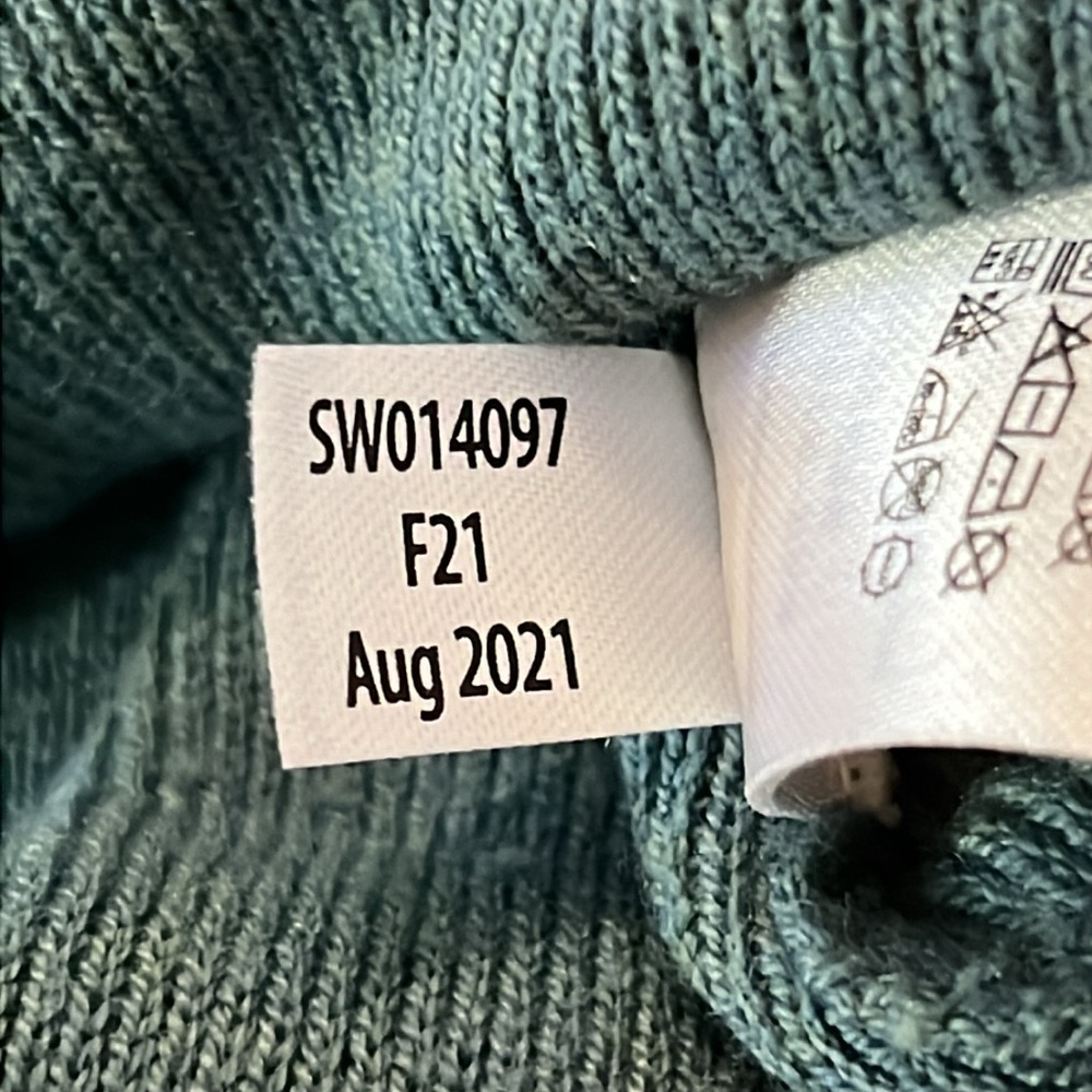 Smartwool Vneck Shadow Pine Pointelle Stripe Tuni… - image 7